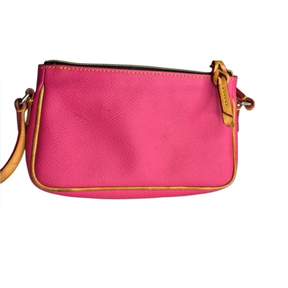 Dooney & Bourke Lola Pouchette Hot Pink Carley Collection Dooney &Bourke - Picture 4 of 12